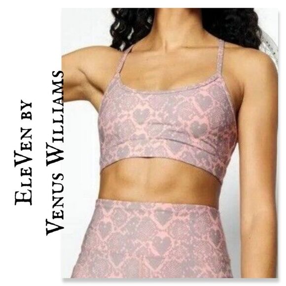 NWT EleVen By Venus Williams Mystic Sports Bra In Mystic Snake - Picture 1 of 12